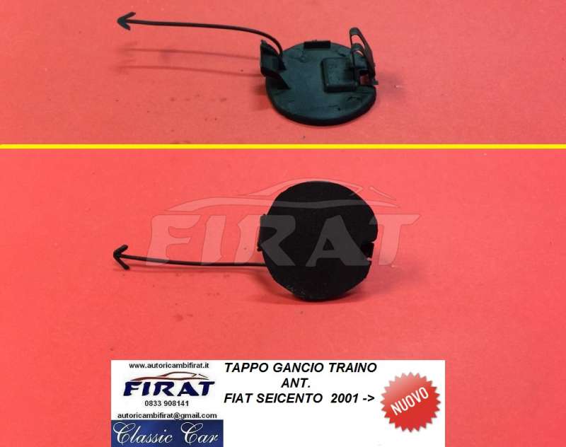 TAPPO GANCIO TRAINO FIAT SEICENTO 01-> ANT.